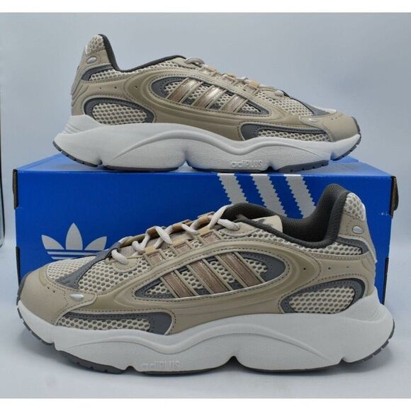 Adidas Originals Mens Size 11.5 Ozmillen Aluminum Magic Beige Sneakers Shoes main image 10